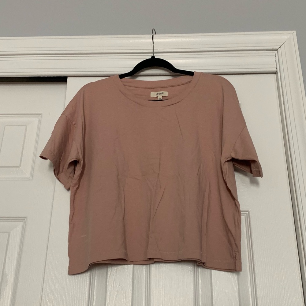 Madewell Boxy Crop Tee